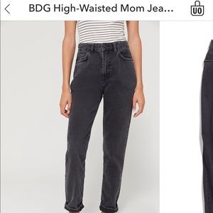 Black BDG mom jeans BNWT